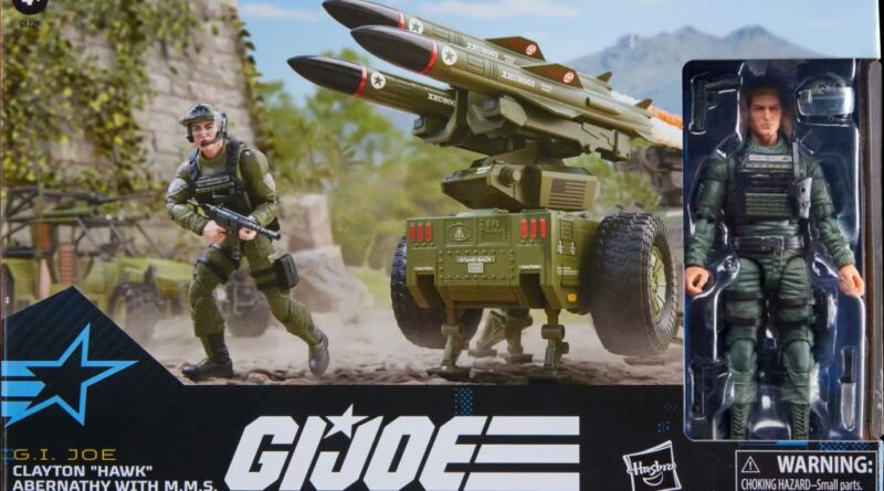GI Joe Classified Hawk and M.M.S Box Photo